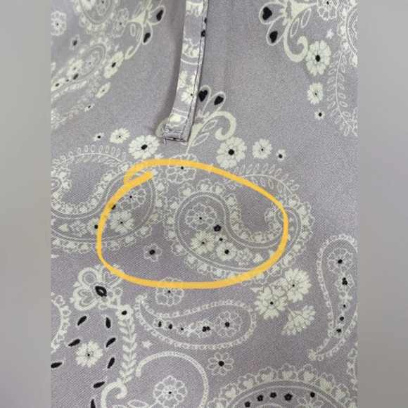 Lovers + Friends Light Purple Bandana Barton Mini Dress Women’s Small Summer - Picture 6 of 16